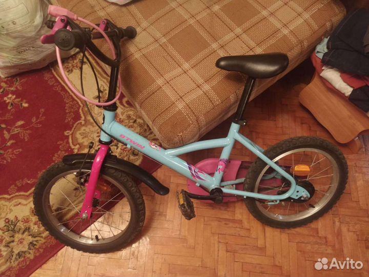 Детский велосипед Btwin wendy pony 16