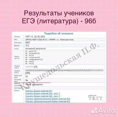 Репетитор по русскому языку и литературе (егэ,огэ)