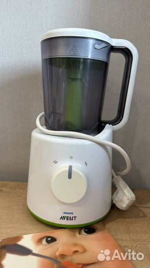 Пароварка блендер philips avent