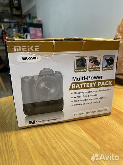 Батарейный блок canon Mk-550d