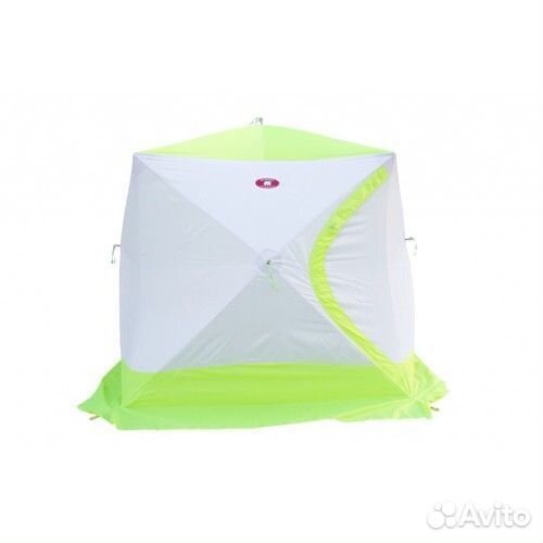 Палатка для зимней рыбалки «Медведь» Куб 3 утеплен