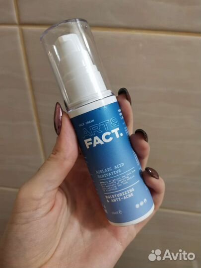 ART&fact Анти-акне крем для лица с азелоглицином