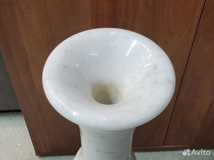 Большая ваза для цветов камень Мрамор 60 см