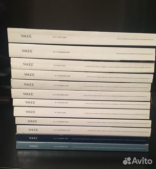 Журналы Vogue 2002-2008