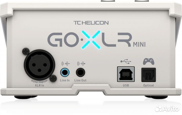 Звуковой интерфейс TC helicon GO XLR mini-WH