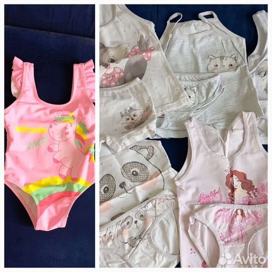 Пакет вещей на девочку 86-92