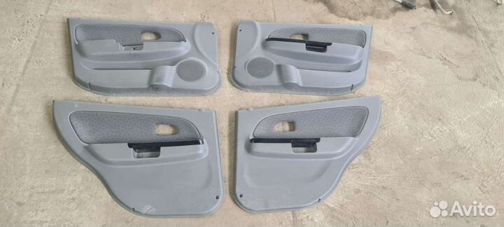 Обшивка двери kia rio 1 dc киа рио 1
