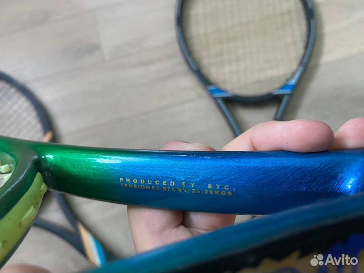 Ракетки для большого тенниса, чехлы и мячики