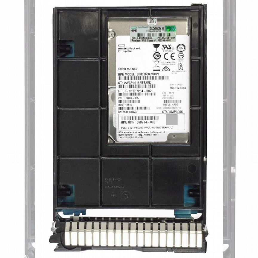 [P05394-001] Жесткий Диск Hp 600gb 15000 Sas 3.5" Hd P05394-001