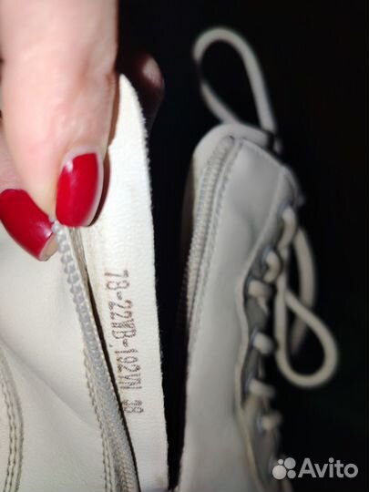 Ботинки демисезонные женские 38 размер натуральные