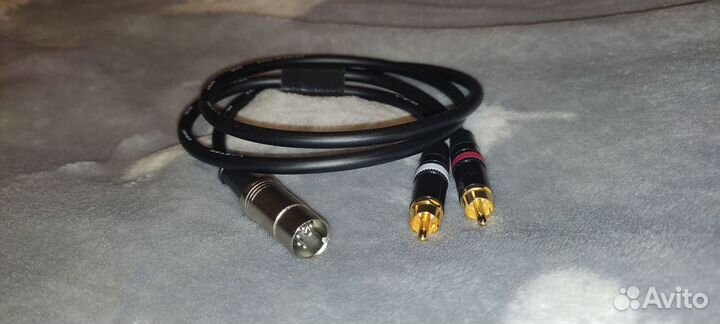 Кабель межбочный 5 Din - 2 RCA Изготовление