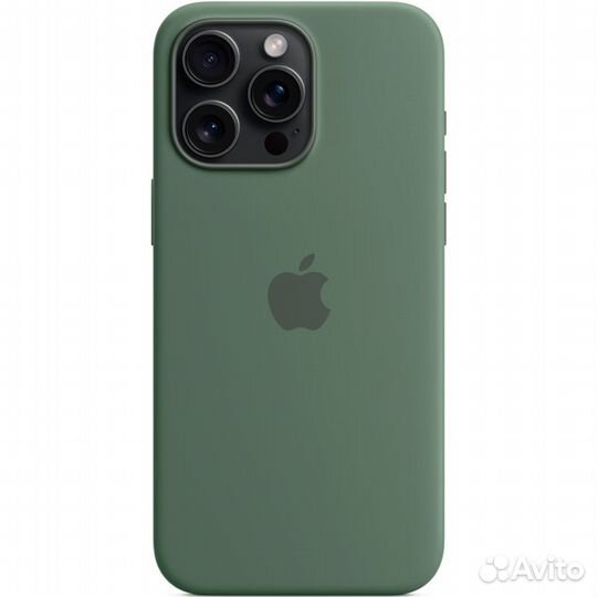 Чехол силиконовый для iPhone 15 Pro Max (Cypress)