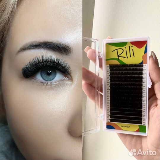 Ресницы для наращивания Rili