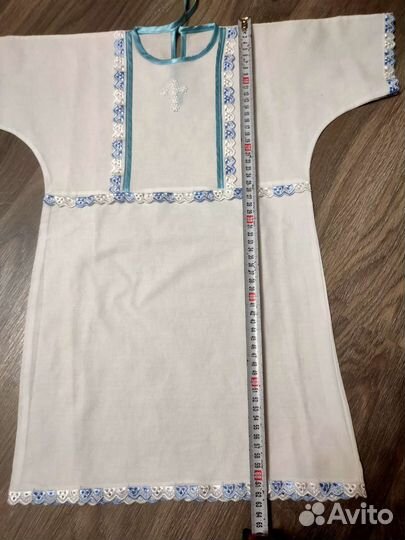 Крестильная рубашка на мальчика