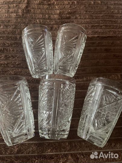 Рюмки, стопки и стаканы