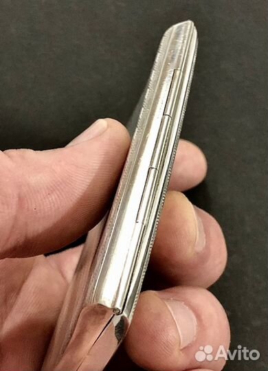 Портсигар старинный серебро 1925 год