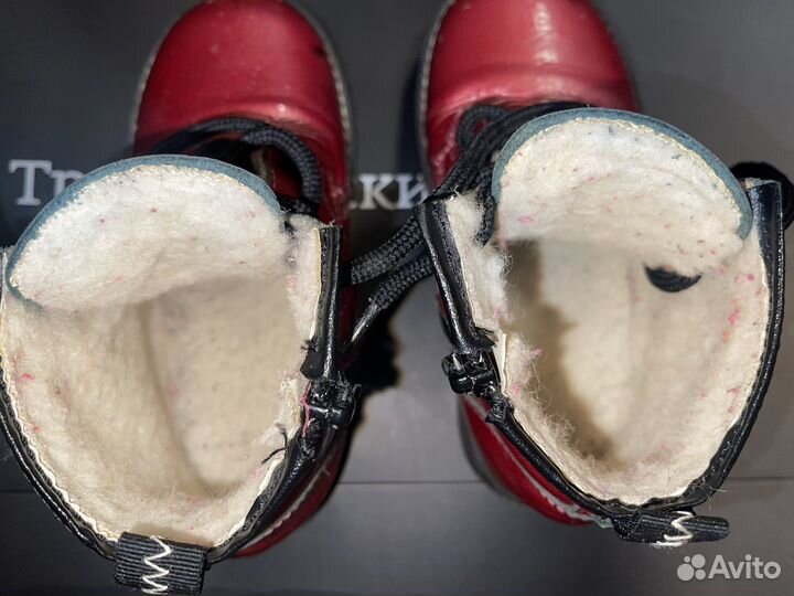 Ботинки б/у для девочки 26 размер