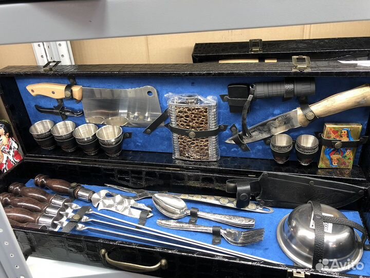 Шашлычный набор шампуров