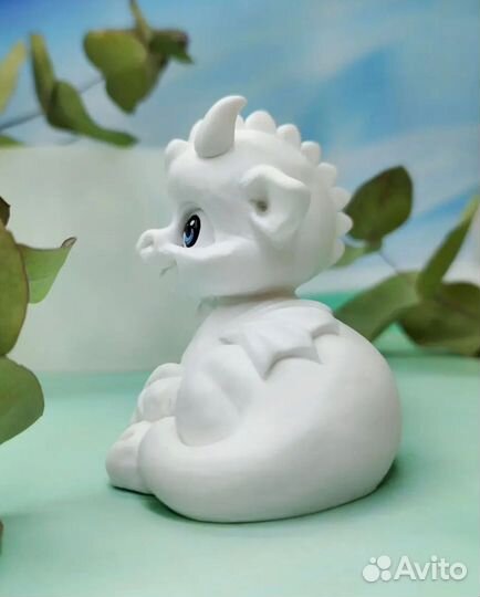 Молд силиконовый 3d дракон