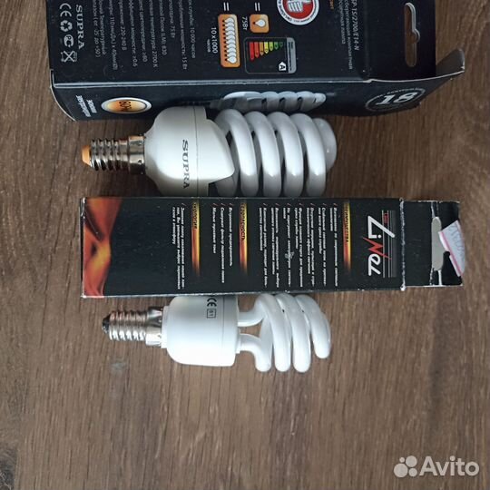 Лампочки энергосберегающие новые