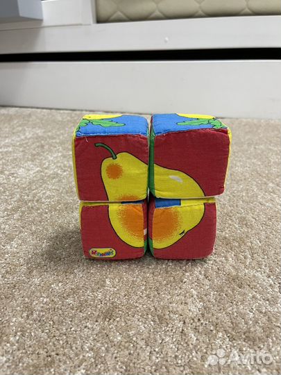 Кубики Мякиши детские и бизи-кубики