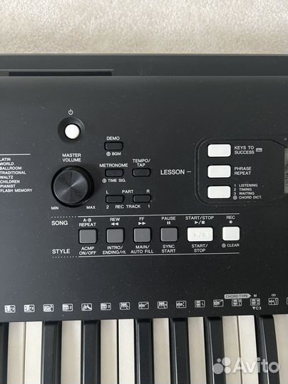 Синтезатор yamaha psr ew300