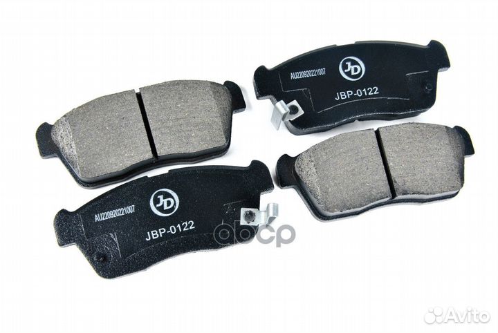 Колодки тормозные, передние D9029M JBP0122 Just