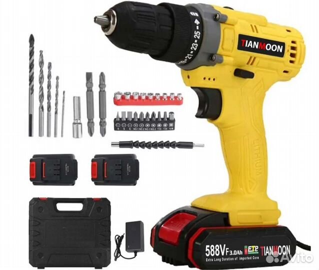 Аккумуляторная дрель шуруповерт