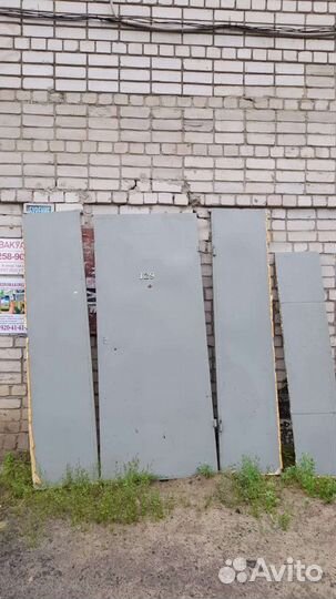 Металлическая дверь б/у