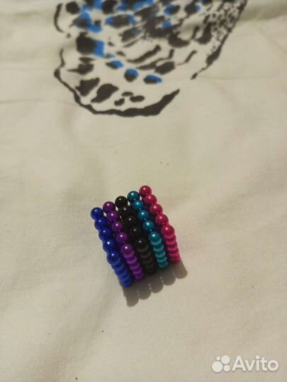 Неокуб магнитный куб разноцветный 125 шариков 5мм