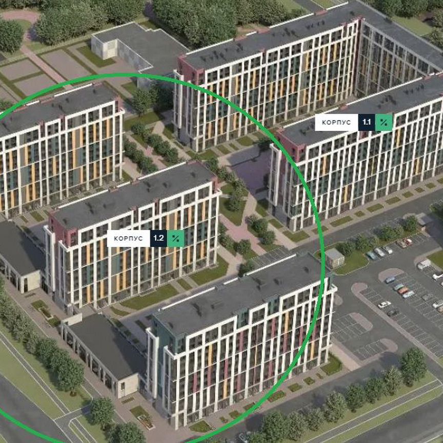 Квартира-студия, 22,6 м², 8/12 эт.