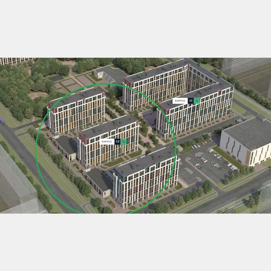 Квартира-студия, 22,6 м², 8/12 эт.