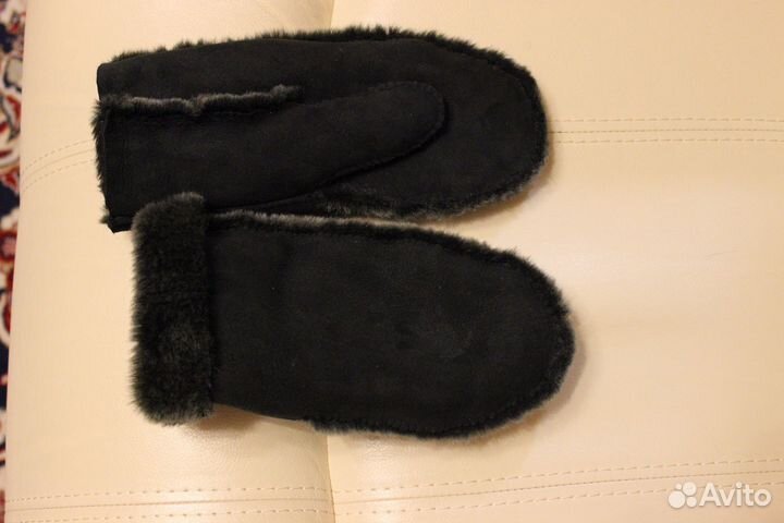 Шубенки, варежки из натурального меха мужские