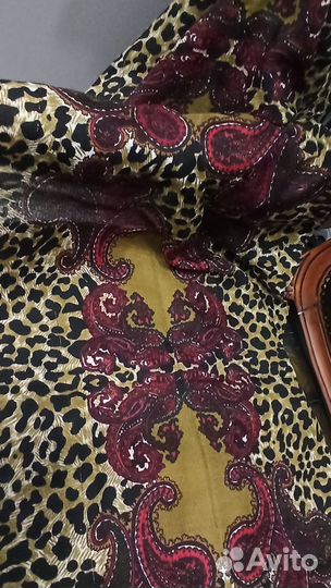 Палантин 175x60 cavalli class шелк/вискоза матовый