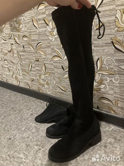 Сапоги осень весна женские 37