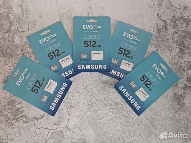 Samsung Evo Plus 512gb Microsd Go Pro. DJI Camera объявление продам