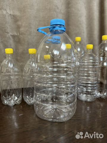 Бутылки пэт от 0,5 до 5,0л