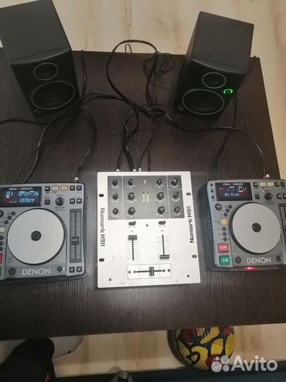 Dj контроллер denon