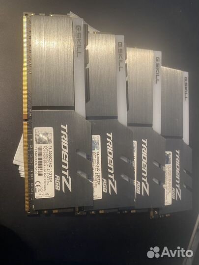 G skill trident z rgb 2х8 3000c14 samsung 16 Гб