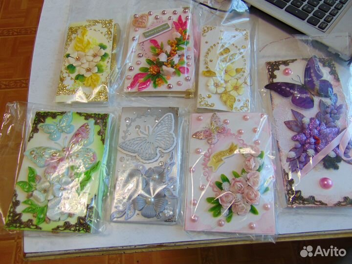 Открытки и шоколадницы скрапбукинг