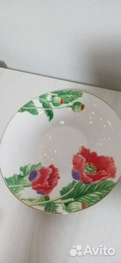 Фарфоровая чайная пара