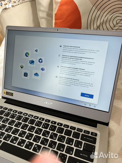 Ноутбук acer swift 3 14'