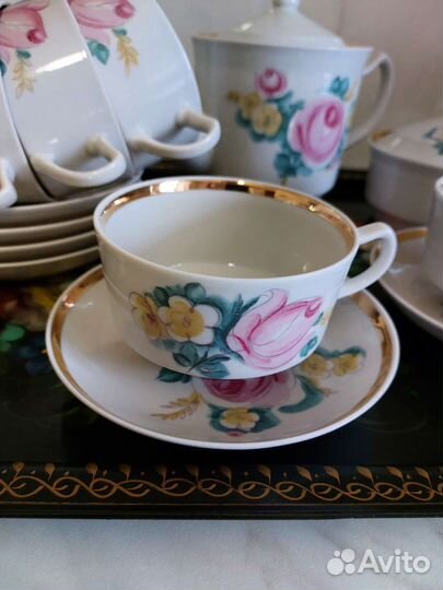 Чайный сервиз дулево СССР