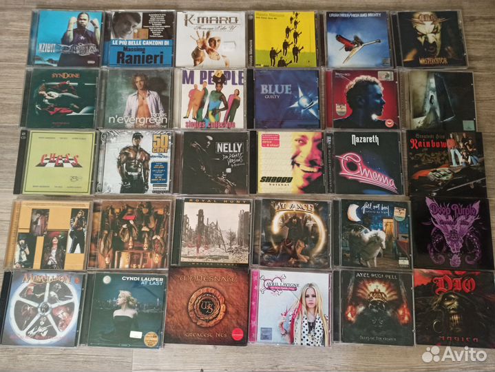 CD диски музыка