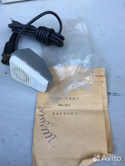 Электромегафон эхо-2 СССР с микрофоном