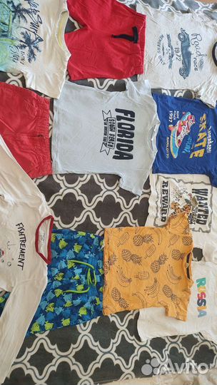 Футболки шорты. 104-110