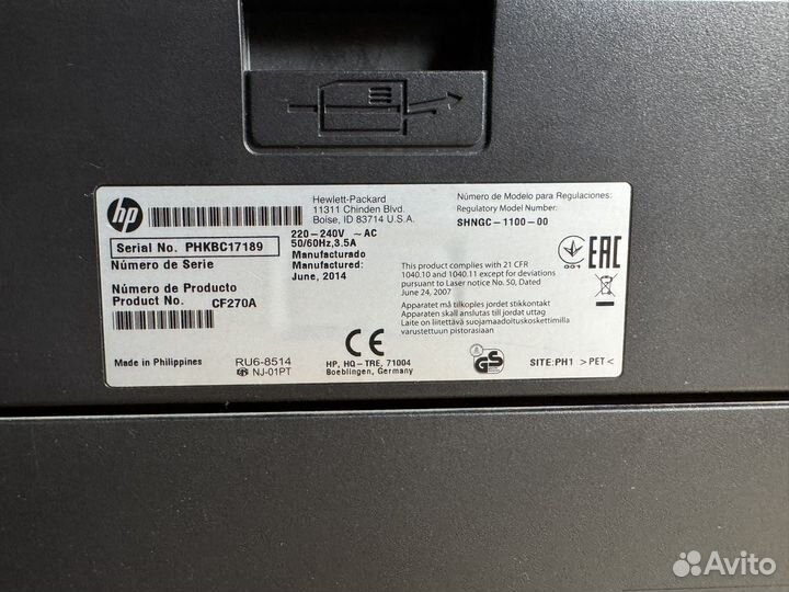 Принтер HP laserjet pro 400 m401a