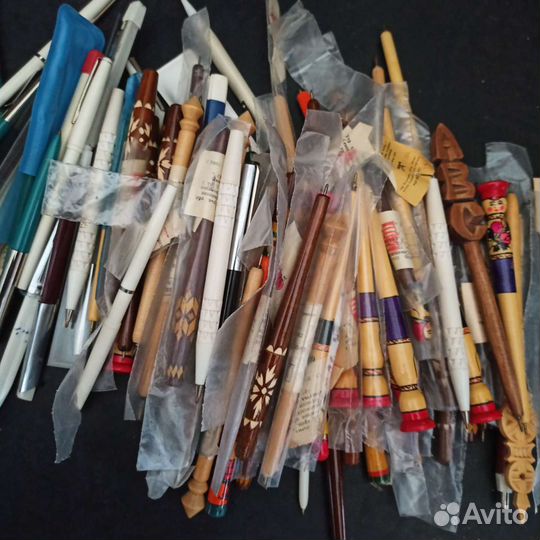 Деревянная шариковая ручка из СССР 