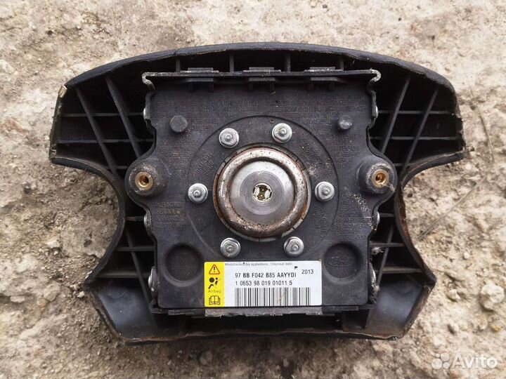 Подушка безопасности в руль ford mondeo 2