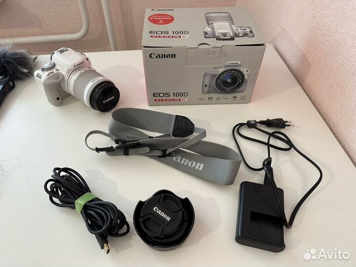 Canon EOS 100D Kit 18-55 Stm цифровая зеркальная